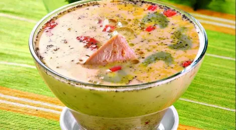 Chowder with wild rice