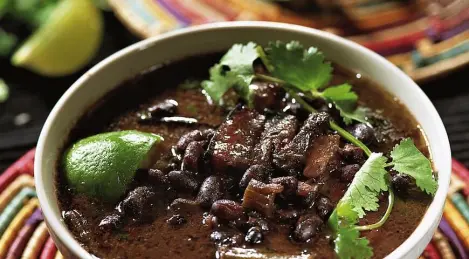 Black bean soup