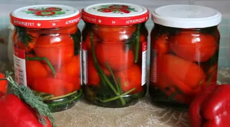 Tomates Encurtidos Con Pimientos Dulces