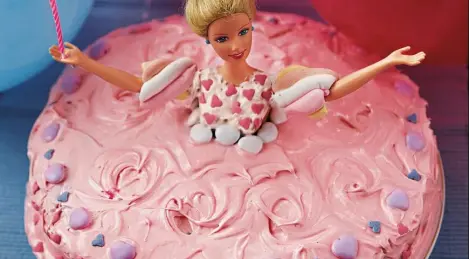 Cake "Barbie"