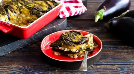 Vegetarian moussaka