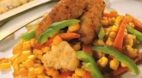 Fish stew with vegetables