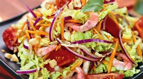 Salade Colslow à la vietnamienne