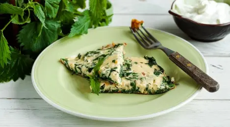 Nettle omelette