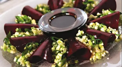 Beetroot carpaccio