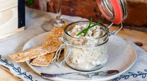 Forshmak con pane tostato