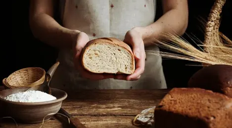 Pan francés de masa madre