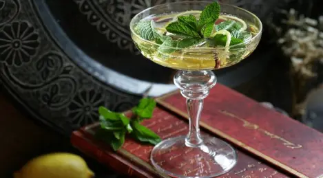 Cocktail "Winter mint"
