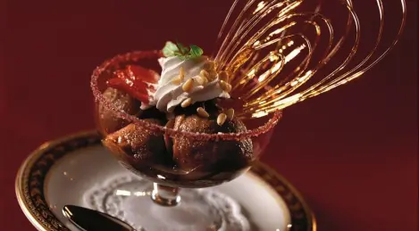 Black bread ice cream