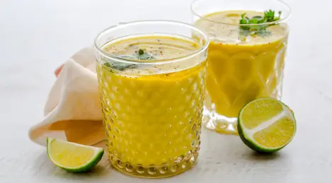 Sopa de calabaza y calabacín