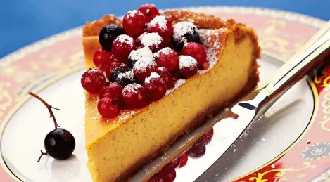 Gâteau au fromage à la citrouille