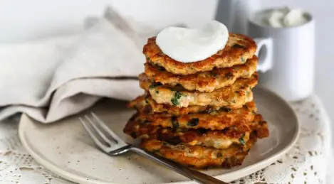 Chicken fritters