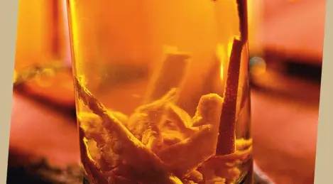 Tangerine peel tincture