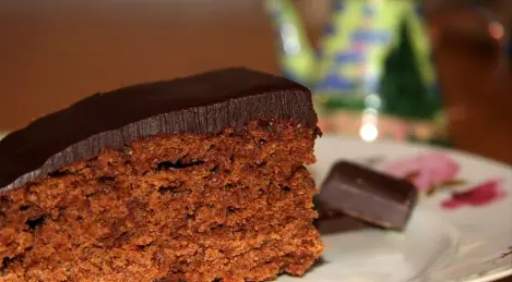 Chocolate cupcake with icing