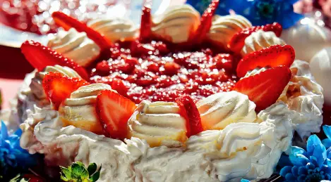 Torta di meringa Pavlova