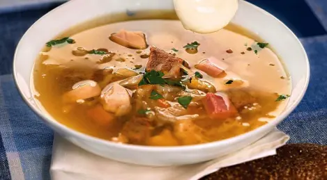 Shchi Petrovsky de chucrut