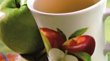 Apple juice with honey