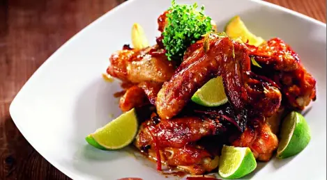 Chinese style chicken wings
