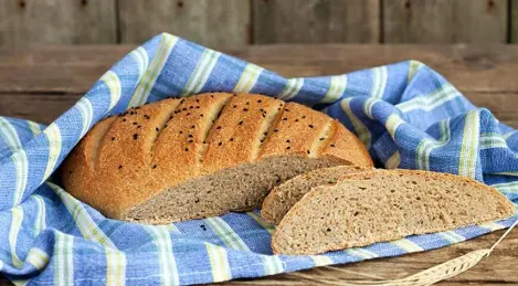 Brot mit Vollkornmehl