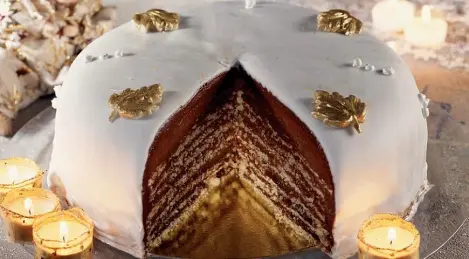 Gâteau praliné