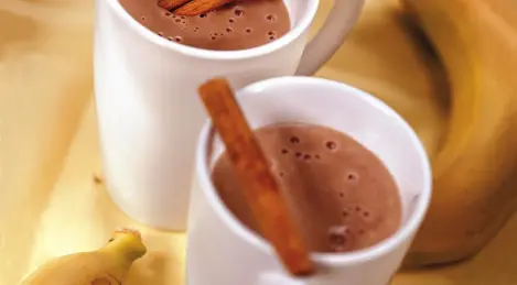 Boisson chocolat banane