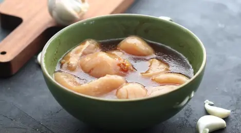 Marinado con vinagre balsámico