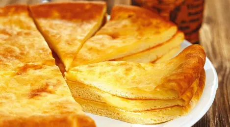 Ossetian pies on kefir with yeast