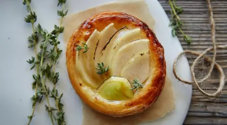 Hojaldre con manzanas