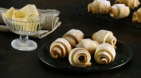 Homemade margarine rolls