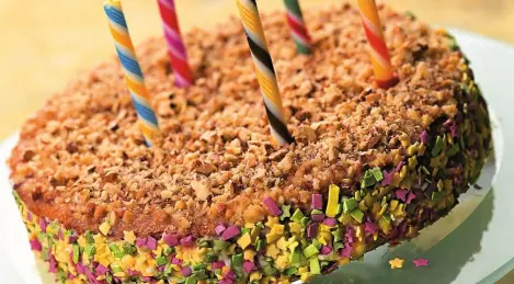 Gâteau aux amandes au citron