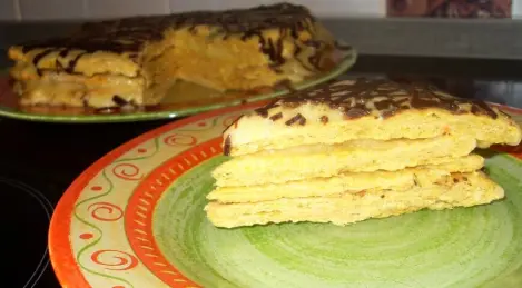 Gâteau à la carotte et à l'orange