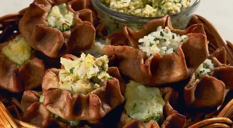 Tartes caréliennes à base de farine de seigle