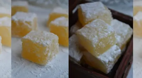 Lemon Turkish Delight