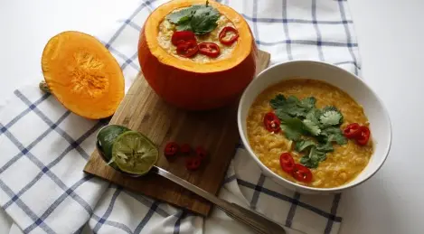 Pumpkin squash soup