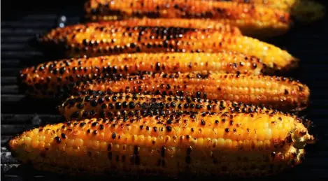 Mazorcas de maíz pegajoso