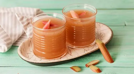 Kissel à la rhubarbe