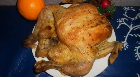 Poulet "Note d'agrumes"