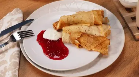 Crêpes à la levure