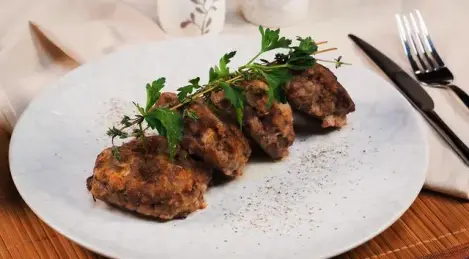 Minced meat cutlets