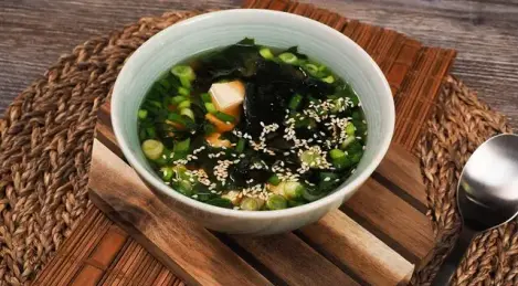 Miso soup with tofu