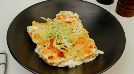 Potato casserole with ham