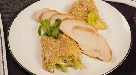 Celery in the oven