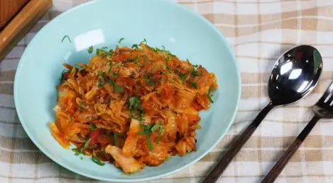 Bigos dans un chaudron