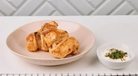 Cosce di pollo in pasta