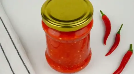 Hot pepper preparation