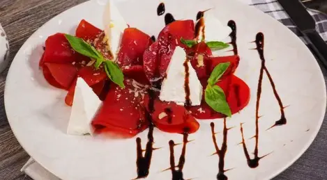 Carpaccio de betteraves
