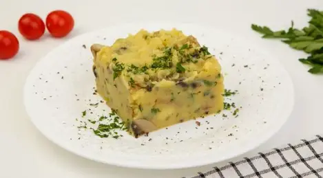 Purée de champignons et d'herbes