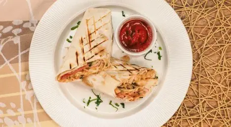 Shawarma with chicken