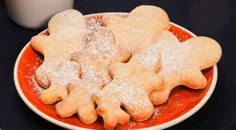 Galletas con crema agria