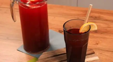 Cranberry and lingonberry juice